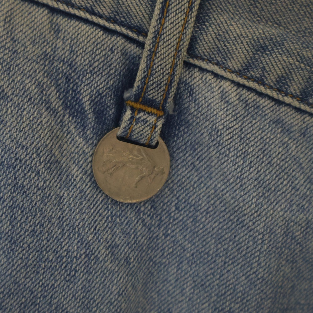 PHOTOCOPIEU(フォトコピュー) STRAIGHT LEG CROPPED JEANS ストレート デニムパンツ インディゴ MOD 212DPN レディース