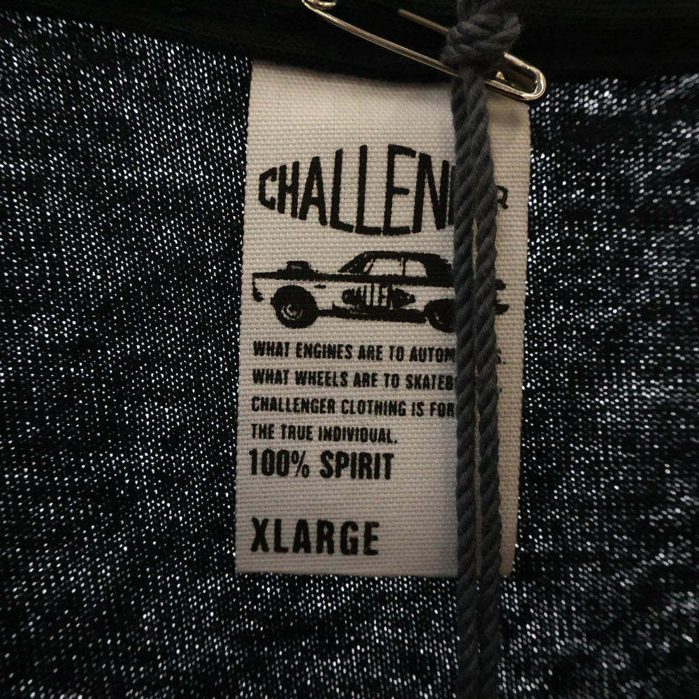 CHALLENGER(チャレンジャー) ZOMBIE WOLF TEE ゾンビウルフ プリントTシャツ プリントTシャツ CLG-TS-023-007 ブラック