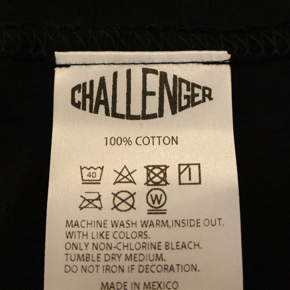 CHALLENGER(チャレンジャー) ZOMBIE WOLF TEE ゾンビウルフ プリントTシャツ プリントTシャツ CLG-TS-023-007 ブラック