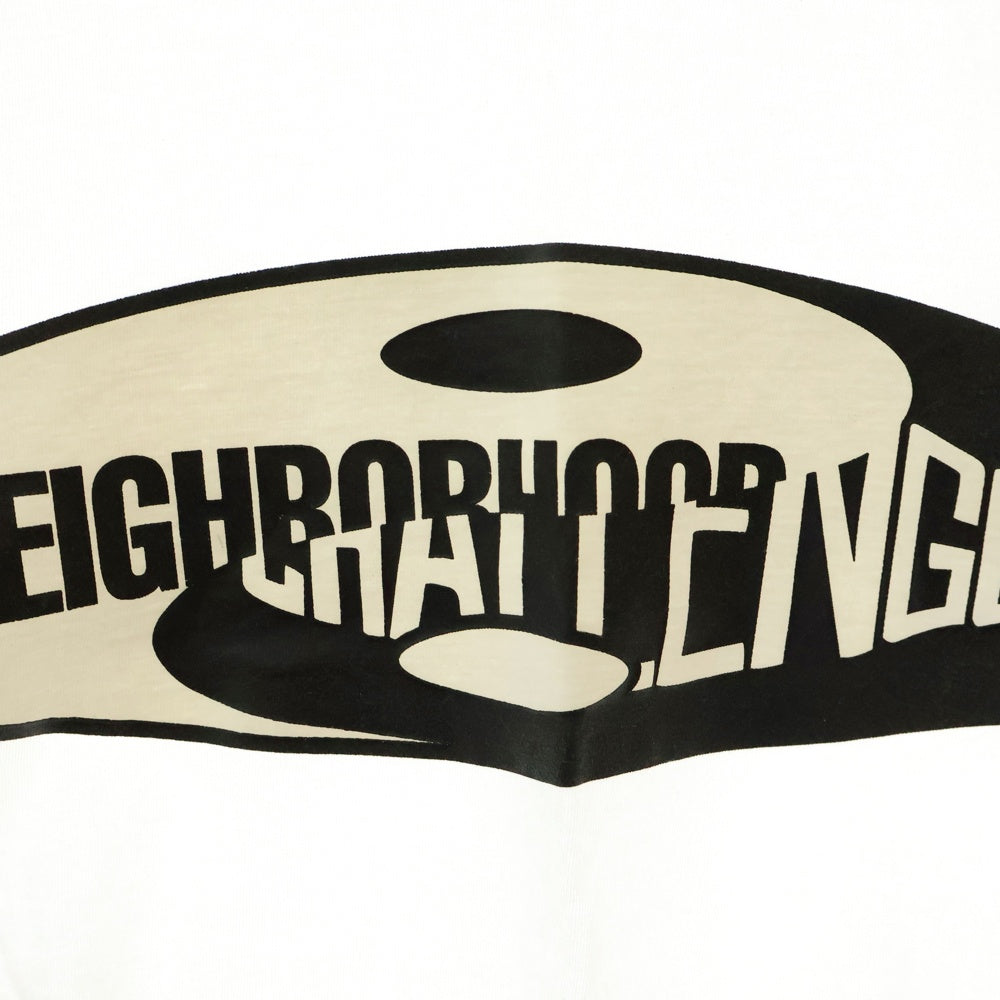 CHALLENGER(チャレンジャー) ×NEIGHBORHOOD 2021 MIX LOGO SKULL L/S TEE ネイバーフッド ミックスロゴ スカル カットソー CLG-TS-021-049 ホワイト