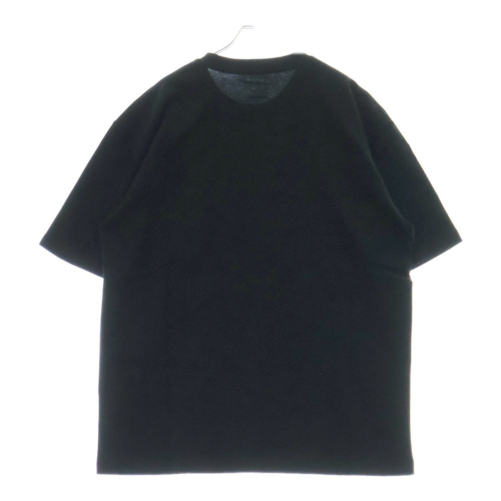 NEIGHBORHOOD(ネイバーフッド) 23SS ×YOHJI YAMAMOTO ヨウジヤマモト ロゴ プリントTシャツ ブラック