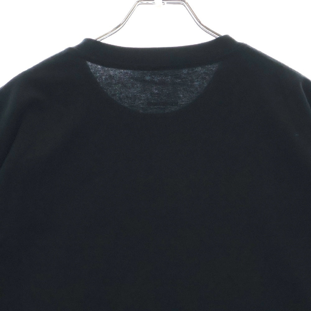 NEIGHBORHOOD(ネイバーフッド) 23SS ×YOHJI YAMAMOTO ヨウジヤマモト ロゴ プリントTシャツ ブラック