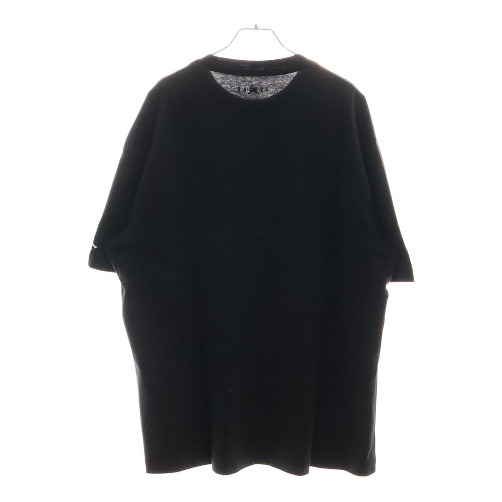 JORDAN BRAND(ジョーダンブランド) エアジョーダン1 ハイシカゴ プリント Tシャツ カットソー 半袖 クルーネックTシャツ FD0536-010 ブラック
