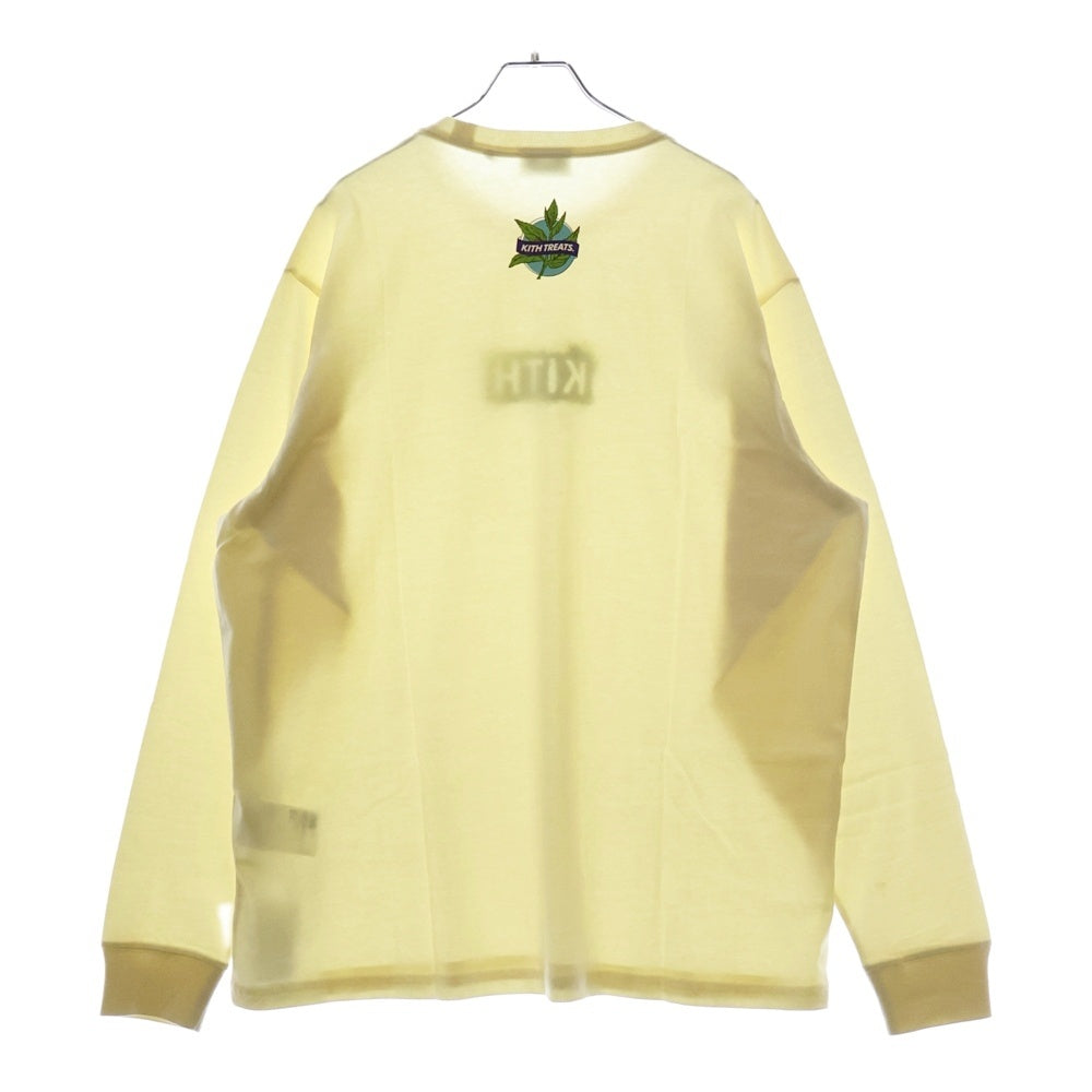 KITH(キス) Treats Matcha LS Tee 抹茶 ボックスロゴ カットソー KHT030049-104 ホワイト