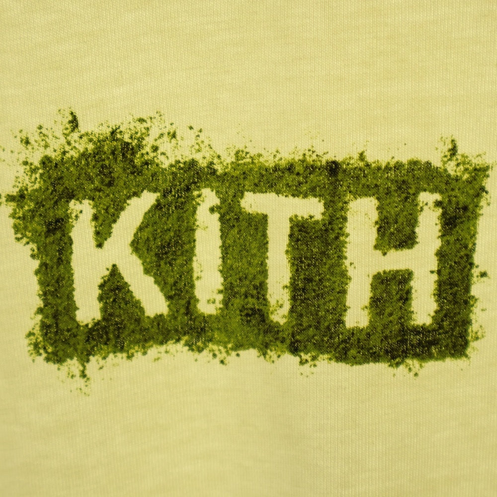 KITH(キス) Treats Matcha LS Tee 抹茶 ボックスロゴ カットソー KHT030049-104 ホワイト