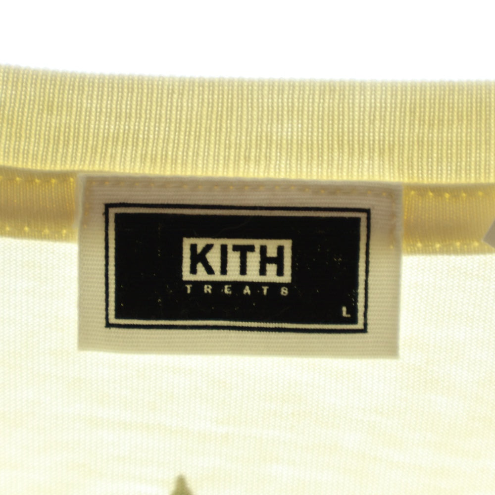 KITH(キス) Treats Matcha LS Tee 抹茶 ボックスロゴ カットソー KHT030049-104 ホワイト