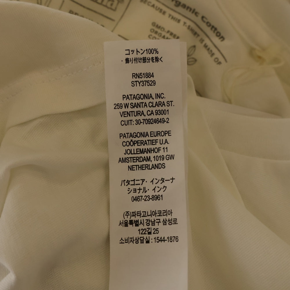 PATAGONIA(パタゴニア) P-6 MISSION ORGANIC T-SHIRT P-6ミッション オーガニック Tシャツ 37529 ホワイト