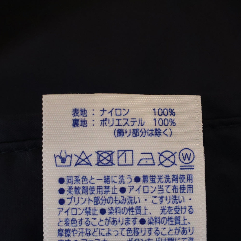 NO BRAND(ノーブランド) ROLLER MAGAZINE AKASAKA KIOSK ローラーマガジン 赤坂キオスク ナイロン コーチジャケット ネイビー