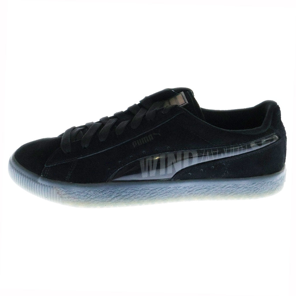 PUMA(プーマ) xWIND AND SEA SUEDE VTG 380330-03 ウィンダンシー スエード ローカットスニーカー ブラック US11/29cm