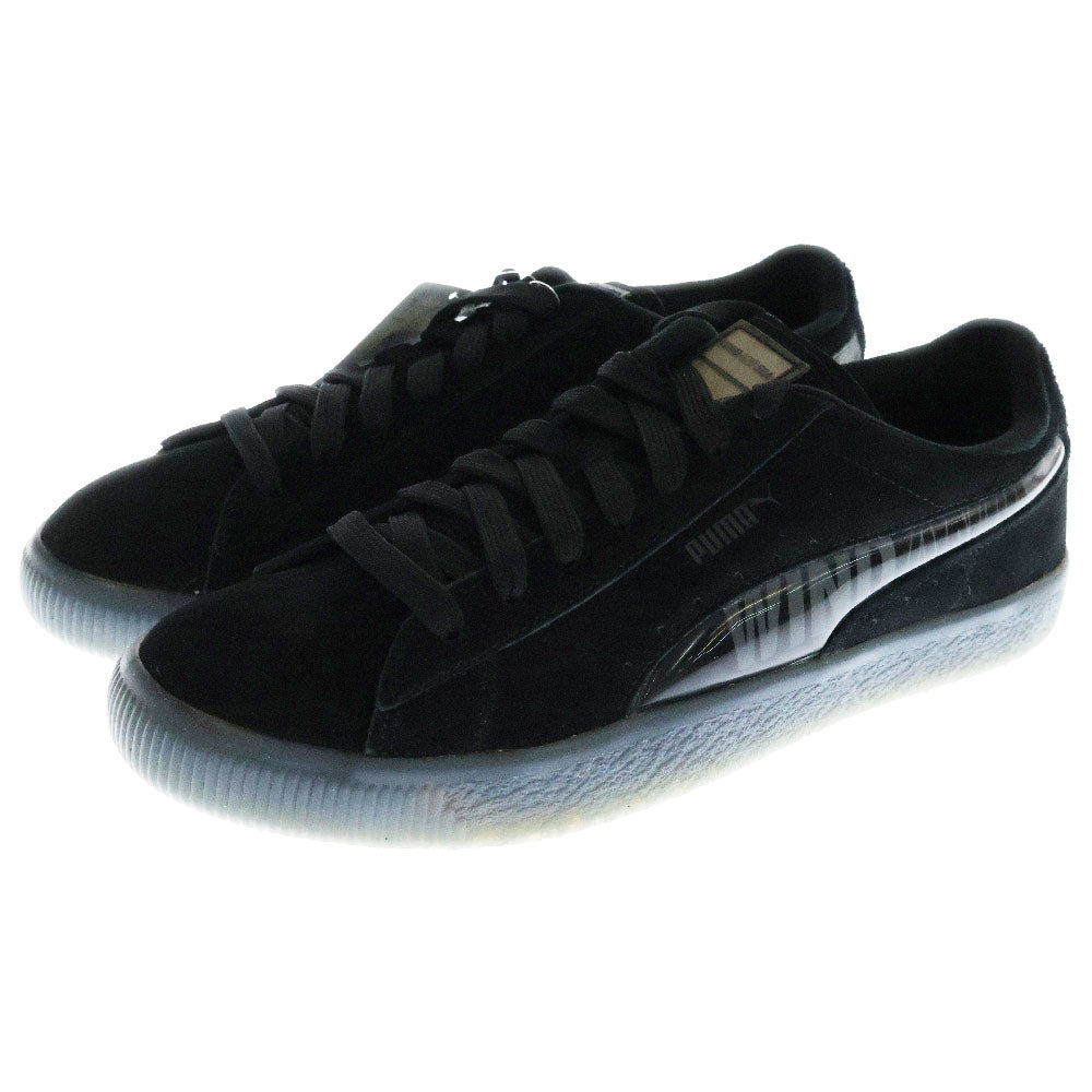 PUMA(プーマ) xWIND AND SEA SUEDE VTG 380330-03 ウィンダンシー スエード ローカットスニーカー ブラック US11/29cm