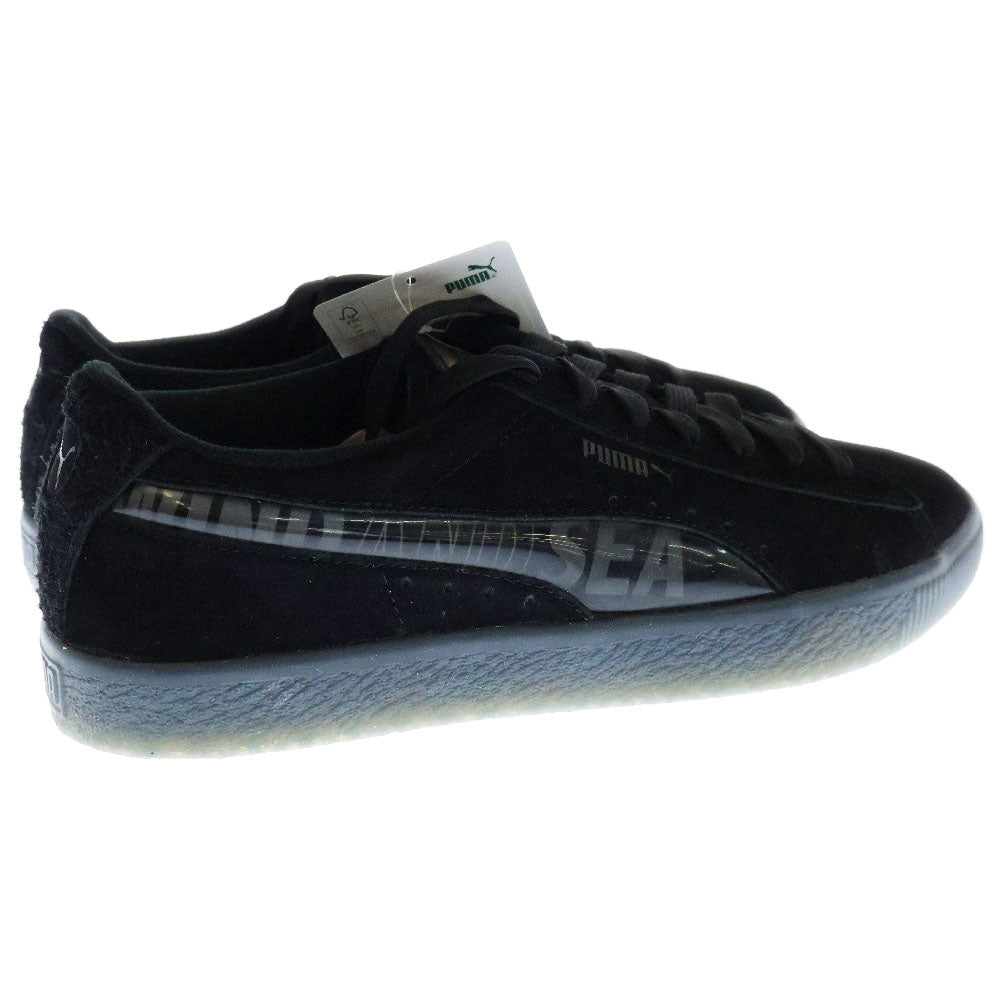 PUMA(プーマ) xWIND AND SEA SUEDE VTG 380330-03 ウィンダンシー スエード ローカットスニーカー ブラック US11/29cm