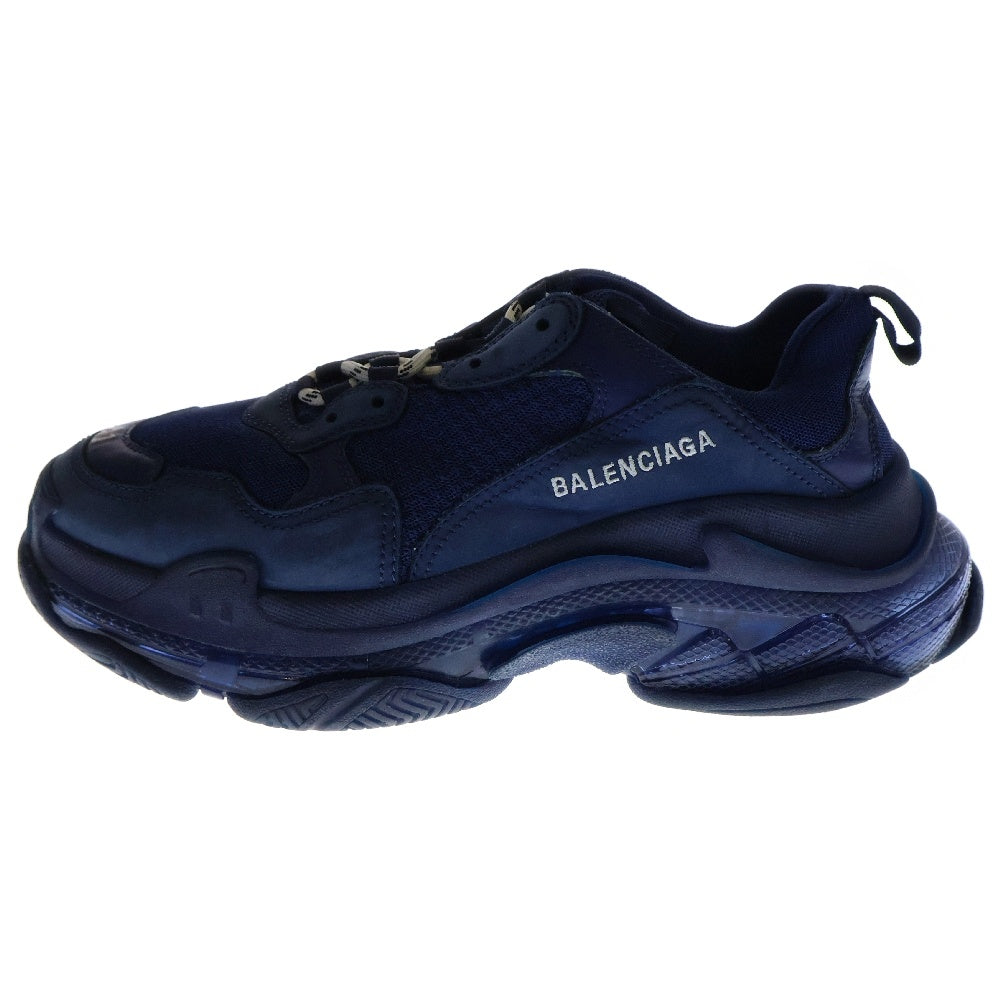 BALENCIAGA(バレンシアガ) TRIPLE S CLEAR SOLE TRAINER トリプルS トレーナー ダッドスニーカー ブルー 541624