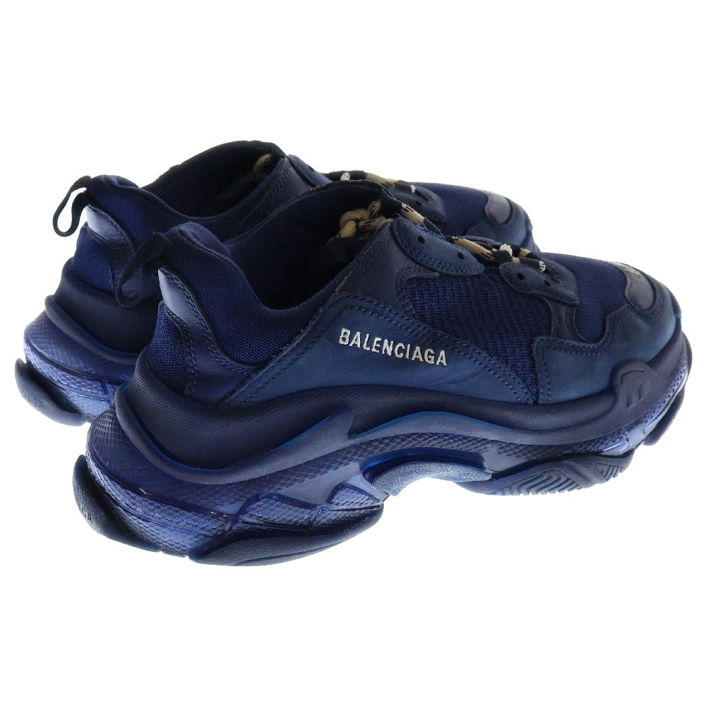 BALENCIAGA(バレンシアガ) TRIPLE S CLEAR SOLE TRAINER トリプルS トレーナー ダッドスニーカー ブルー 541624