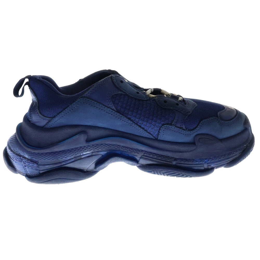 BALENCIAGA(バレンシアガ) TRIPLE S CLEAR SOLE TRAINER トリプルS トレーナー ダッドスニーカー ブルー 541624