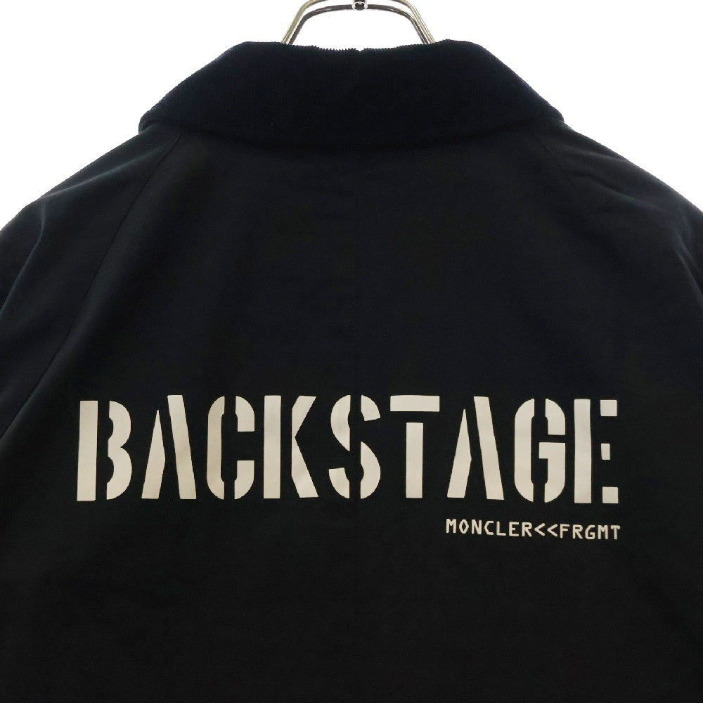 MONCLER GENIUS(モンクレール ジーニアス) 18AW ×FRAGMENT VALLOR フラグメントコラボ ステンカラーダウンコート ブラック D209U4230250