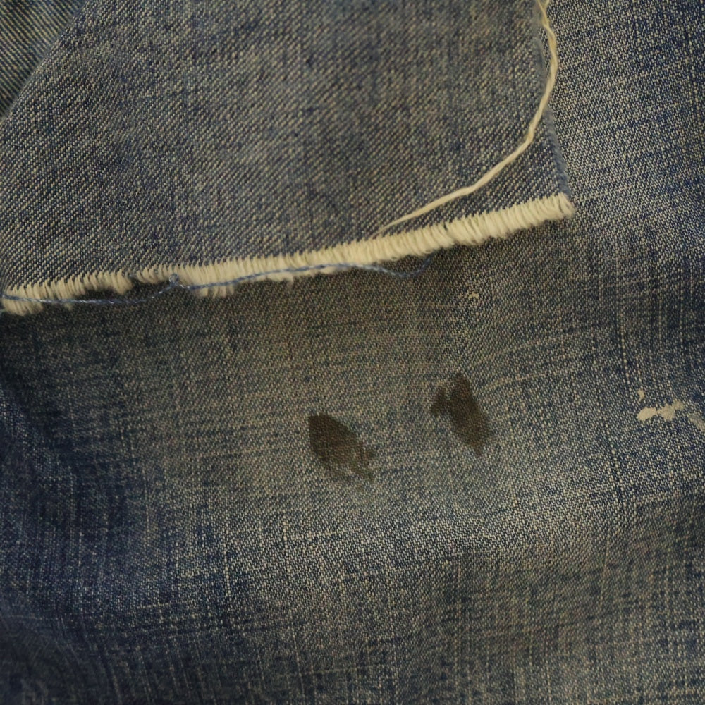 SAINT MICHAEL(セントマイケル) DENIM PANTS PAINTER ヴィンテージ加工 デニムペインターパンツ インディゴ SM-YS8-0000-051