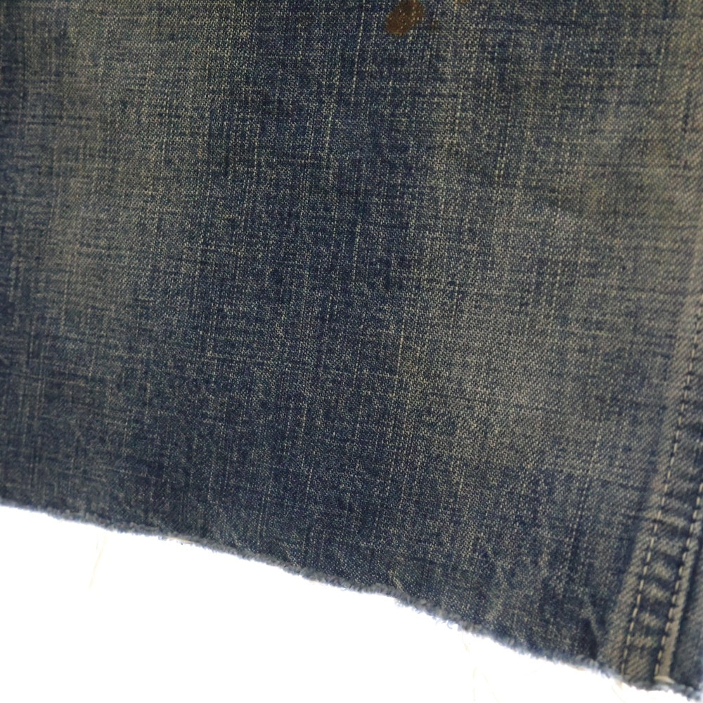 SAINT MICHAEL(セントマイケル) DENIM PANTS PAINTER ヴィンテージ加工 デニムペインターパンツ インディゴ SM-YS8-0000-051