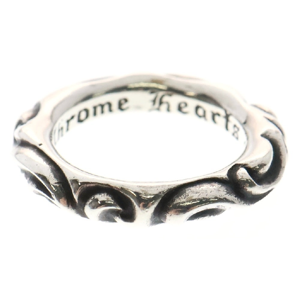 CHROME HEARTS(クロムハーツ) SCRL BAND スクロールバンド リング シルバー BCA351