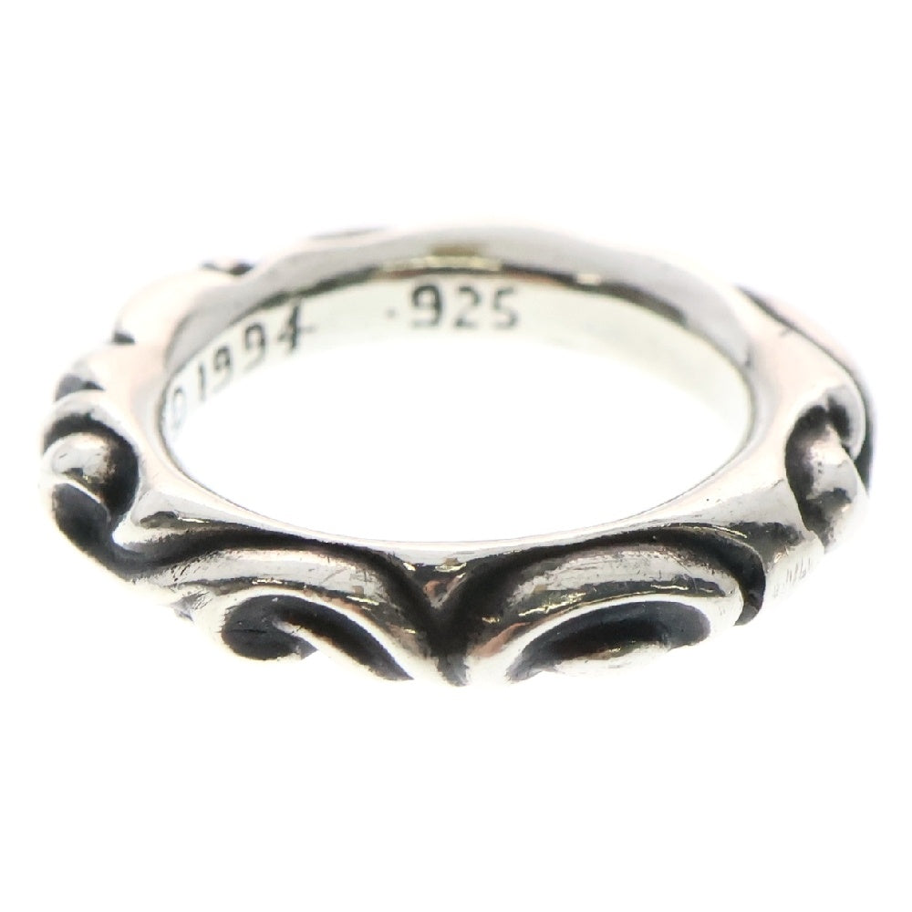 CHROME HEARTS(クロムハーツ) SCRL BAND スクロールバンド リング シルバー BCA351