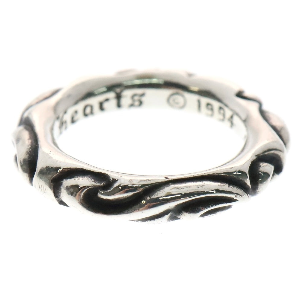CHROME HEARTS(クロムハーツ) SCRL BAND スクロールバンド リング シルバー BCA351