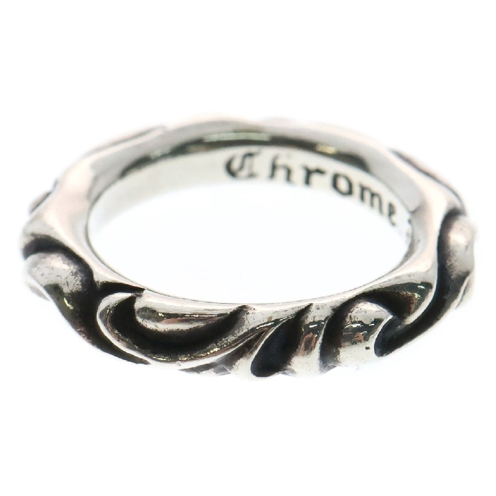 CHROME HEARTS(クロムハーツ) SCRL BAND スクロールバンド リング シルバー BCA351