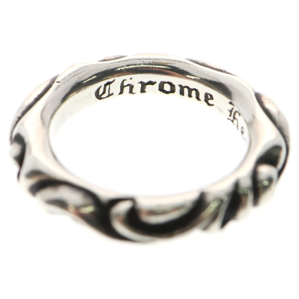 CHROME HEARTS(クロムハーツ) SCRL BAND スクロールバンド リング シルバー BCA351