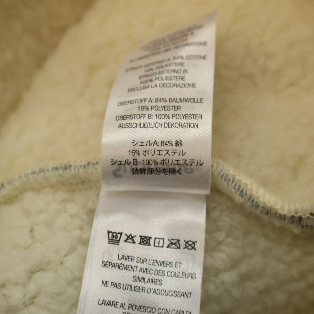 SUPREME(シュプリーム) 23AW Faux Shearling Zip Up Hooded Sweatshirt ファーシアリングジップアップパーカー アイボリー