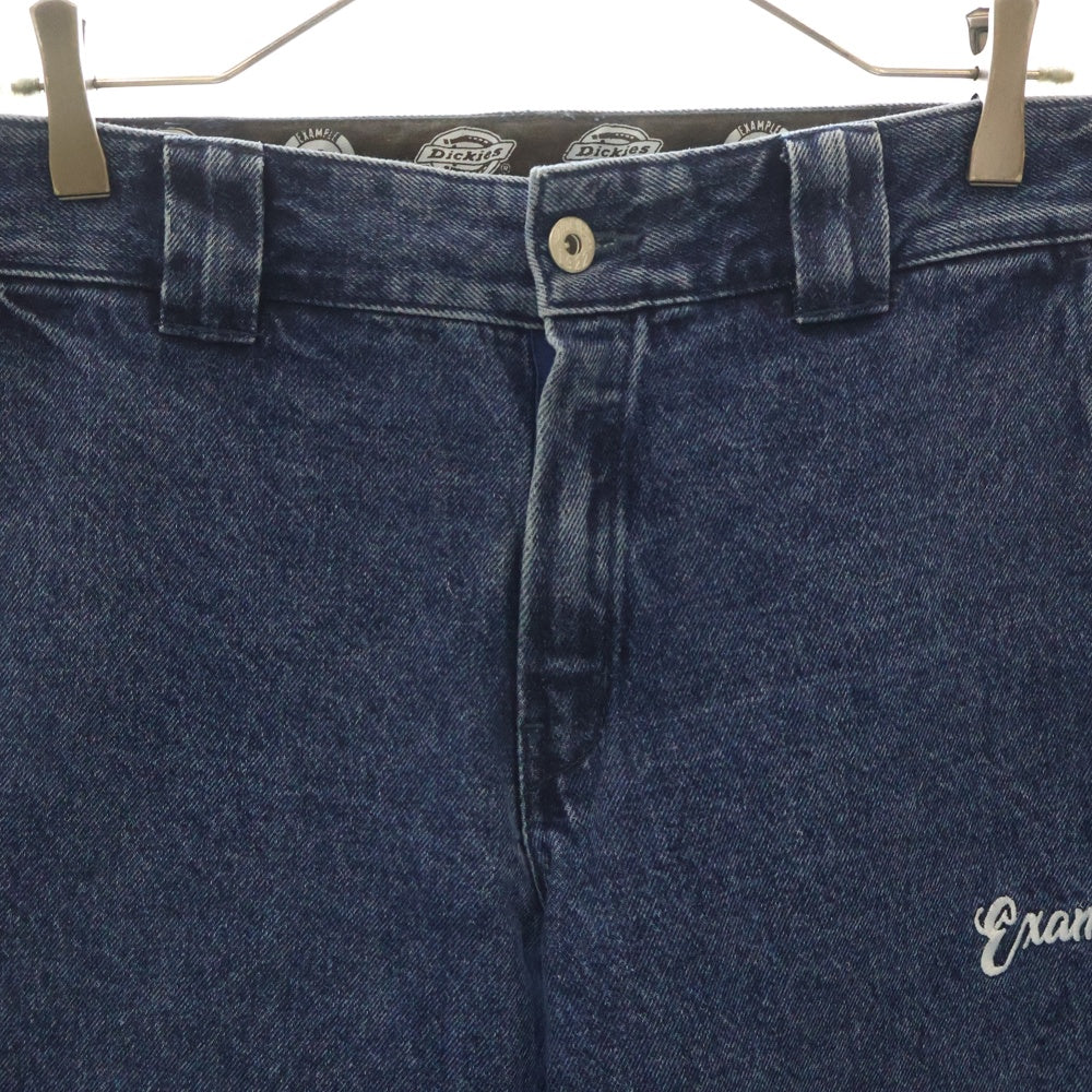 EXAMPLE(エグザンプル) 19AW ×Dickies WORK DENIM PANTS 874 デニムトラウザーパンツ インディゴ 193M40EX01