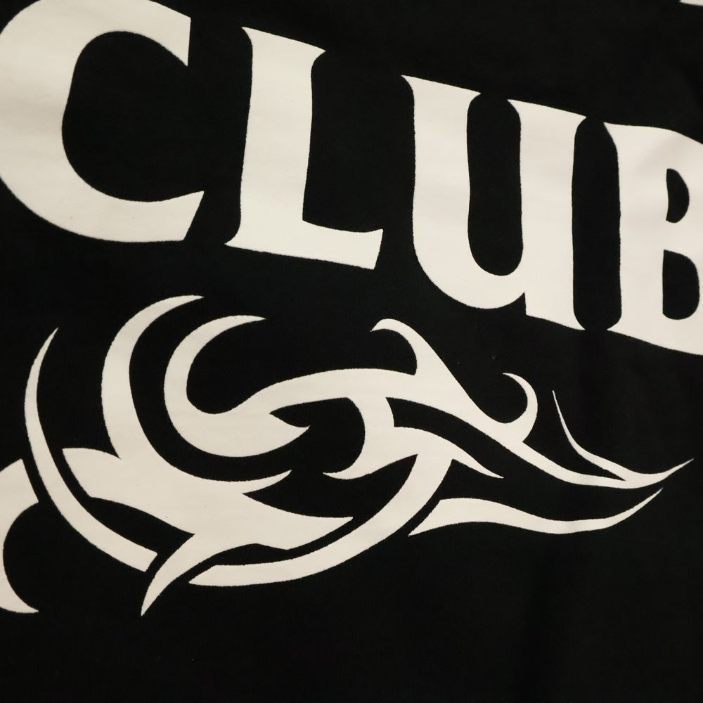 ANTI SOCIAL SOCIAL CLUB(アンチソーシャルソーシャルクラブ) 19AW Sunny Side Hoodie トライバル&ロゴプリントプルオーバーパーカー ブラック