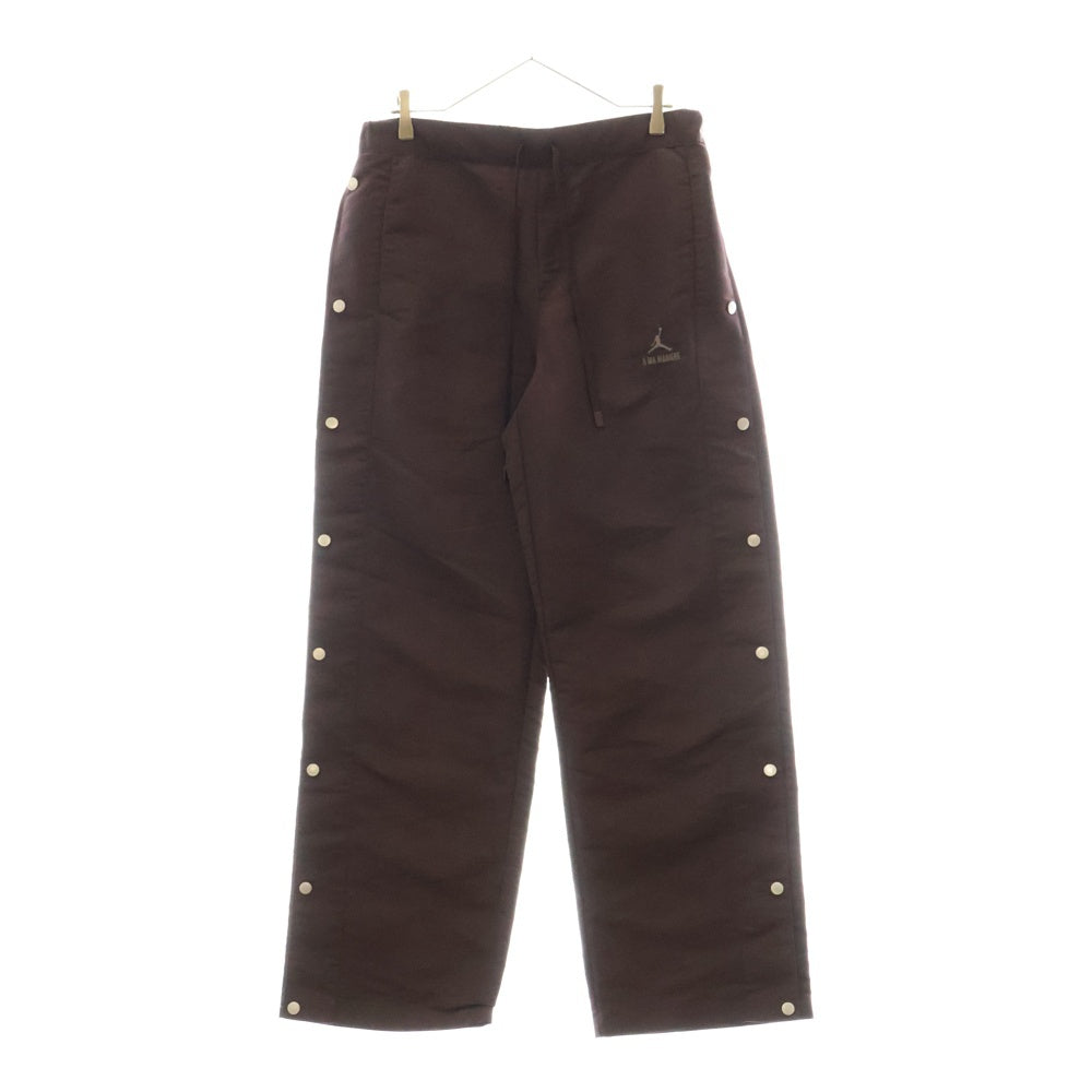 NIKE(ナイキ) ×A MA MANIRE SNAP PANT アママニエール サイドスナップ トレーニングパンツ ボルドー DV7458-263