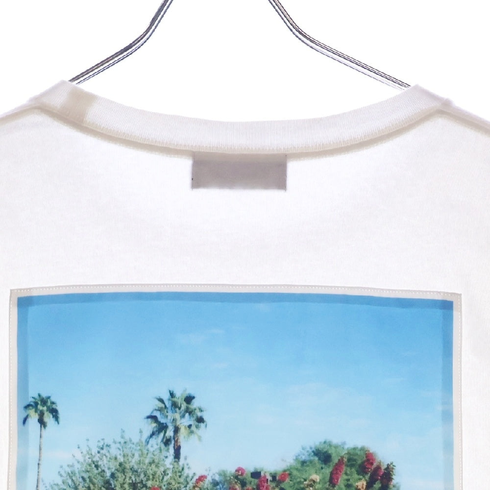 WIND AND SEA(ウィンダンシー) 20SS flower PHOTO T-SHIRT フラワーフォトプリント半袖Tシャツ クルーネックカットソー ホワイト