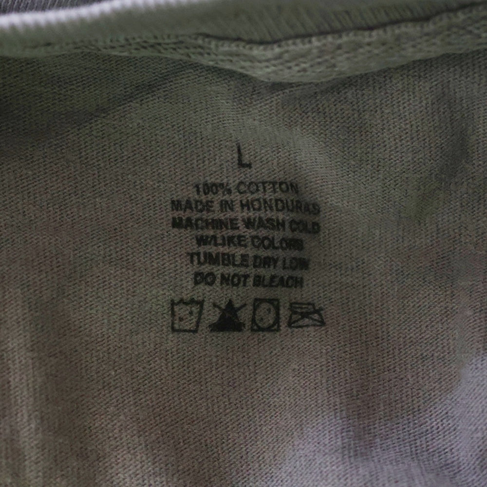 INFINITE ARCHIVES(インフィニティ アーカイブス) END RACISM TEE エンドレイシズム バックプリント半袖Tシャツ クルーネックカットソー グレー