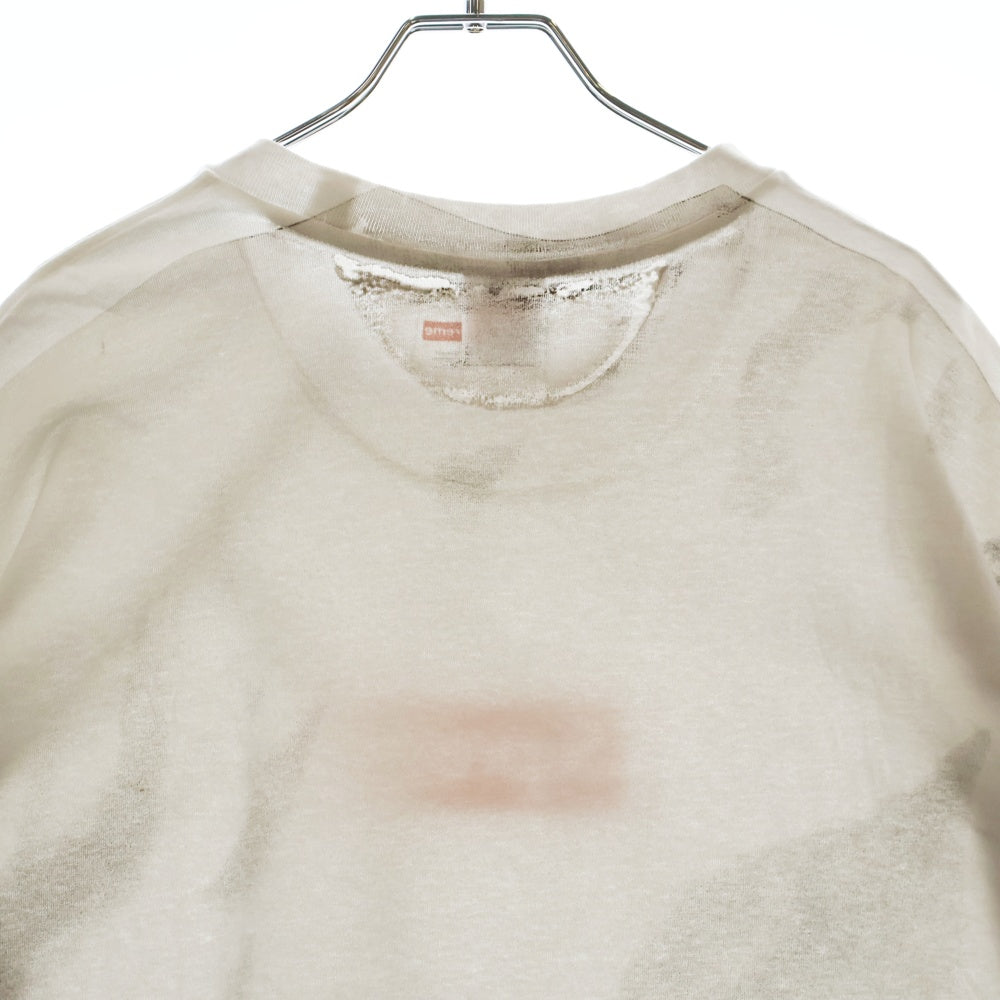 SUPREME(シュプリーム) 24SS ×MM6 Maison Margiela Box Logo Tee エムエムシックスメゾンマルジェラ ボックスロゴプリント半袖Tシャツ カットソー ホワイト