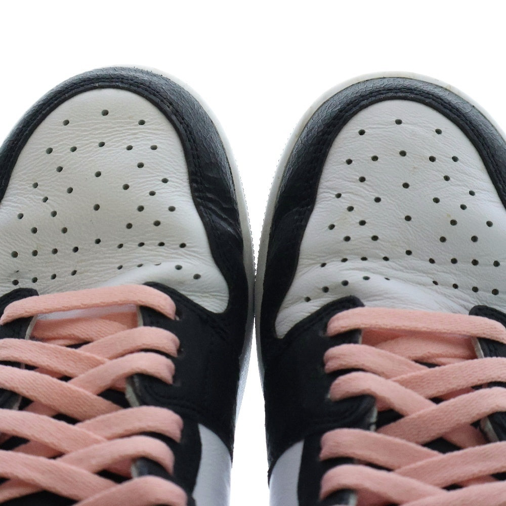 NIKE(ナイキ) AIR JORDAN 1 HIGH OG Bleached Coral 555088-108 エアジョーダン 1 ブリーチドコーラル ハイカットスニーカー グレー US8/26cm