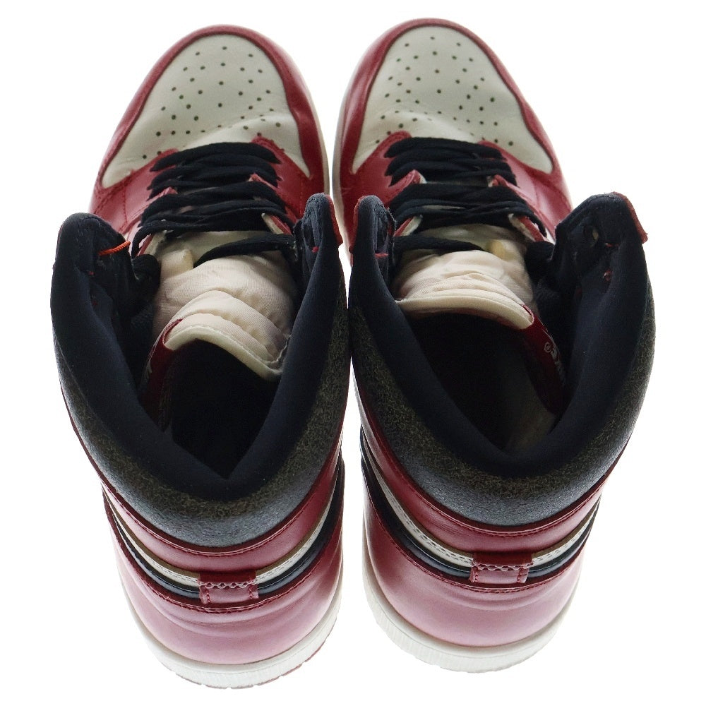NIKE(ナイキ) Air Jordan 1 High OG Lost & Found DZ5485-612 エアジョーダン1 ハイ OG ロスト&ファウンド/シカゴ ハイカットスニーカー レッド US10.5/28.5cm