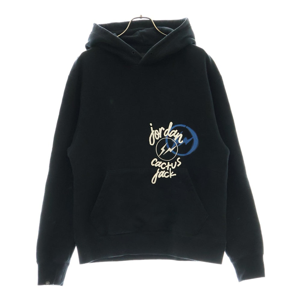 NIKE(ナイキ) ×FRAGMENT×Travis Scott ×フラグメント×トラビス スコット Tsf Fleece Pullover Hoodie プルオーバーパーカー DJ0615-010