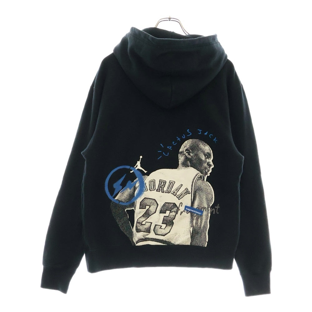 NIKE(ナイキ) ×FRAGMENT×Travis Scott ×フラグメント×トラビス スコット Tsf Fleece Pullover Hoodie プルオーバーパーカー DJ0615-010