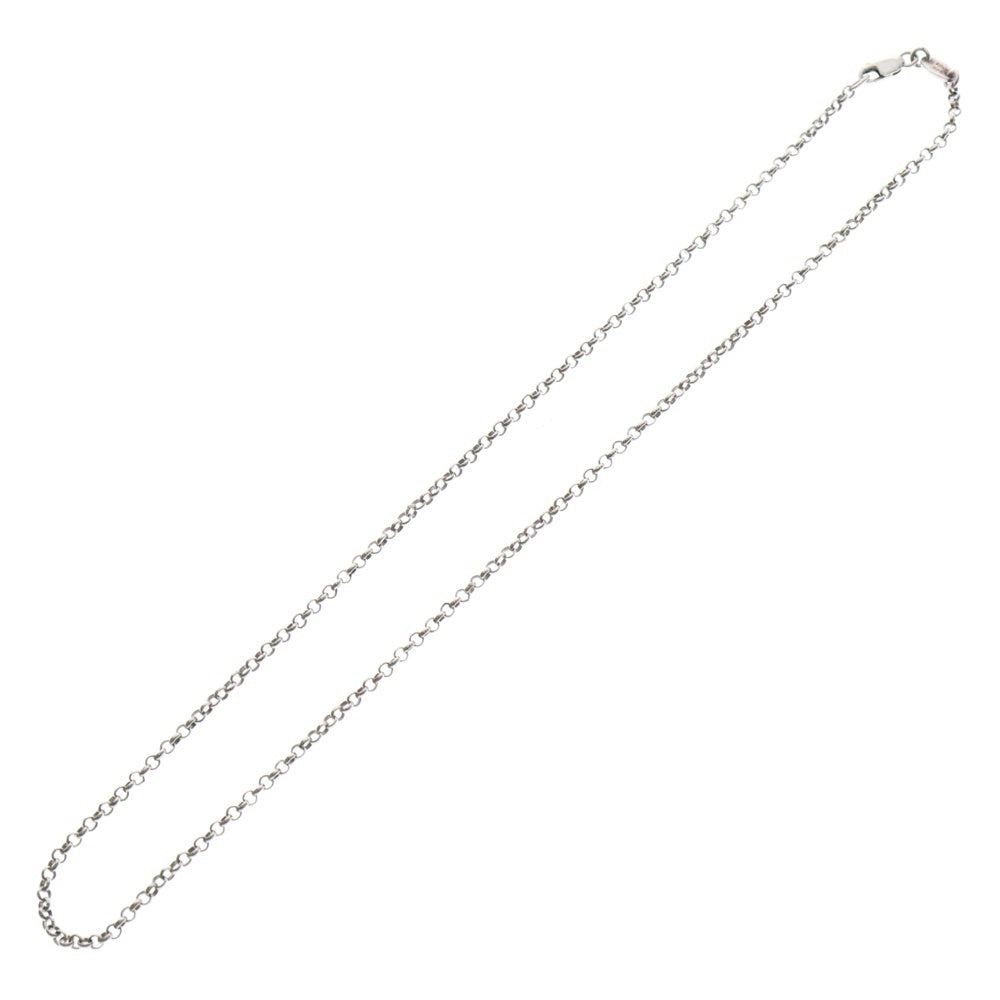 CHROME HEARTS(クロムハーツ) NECKCHAIN R16 ロールチェーンネックレス 16inch シルバー BCA082