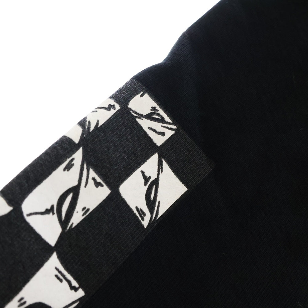 CHROME HEARTS(クロムハーツ) ×MATTY BOY PPO PRETENSE LS Tee×マッティーボーイ プリテンス バックプリント クルーネック長袖スウェット ブラック