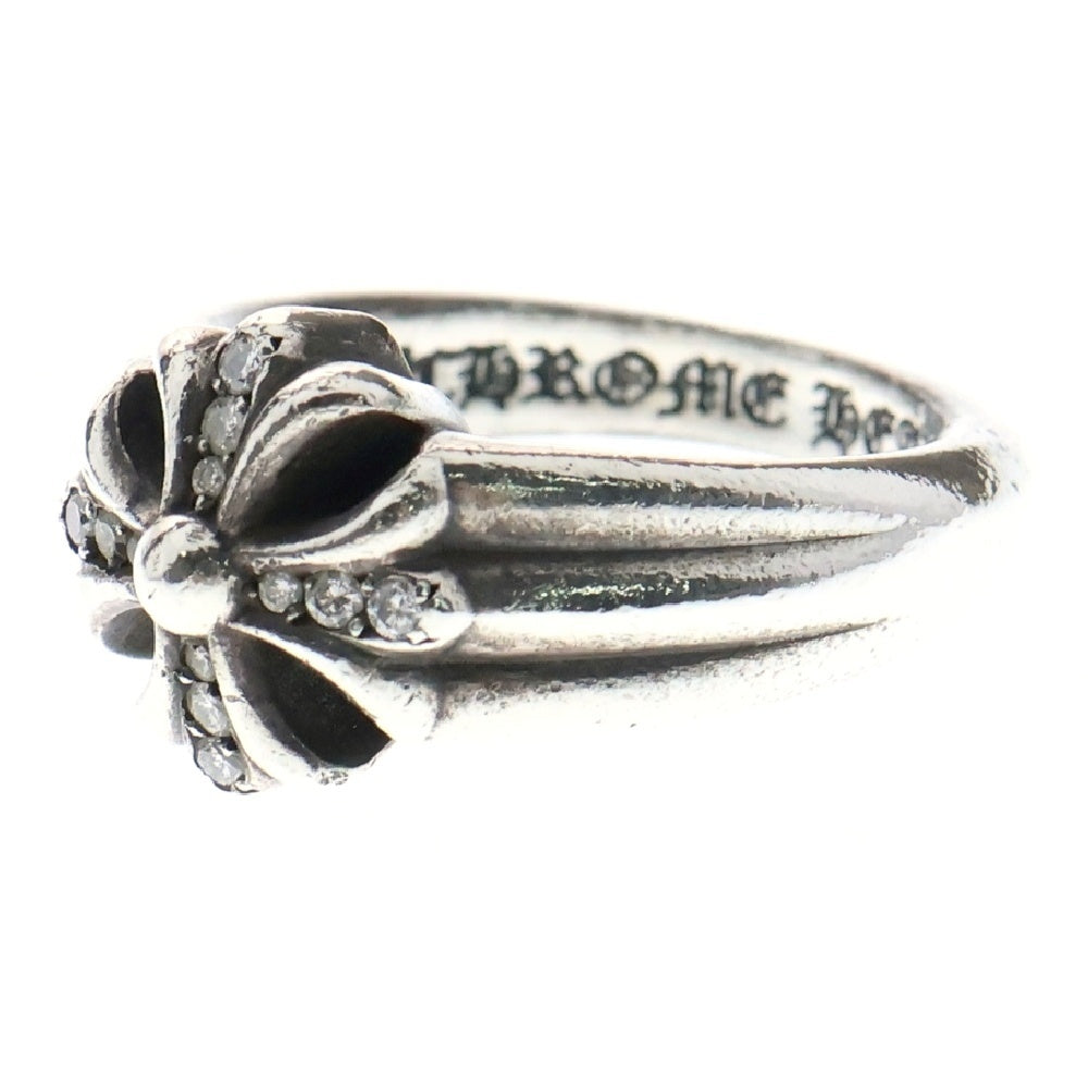 CHROME HEARTS(クロムハーツ) CUTOUT CH PLS SML P D スモールカットアウトプラス PAVEダイヤ シルバーリング