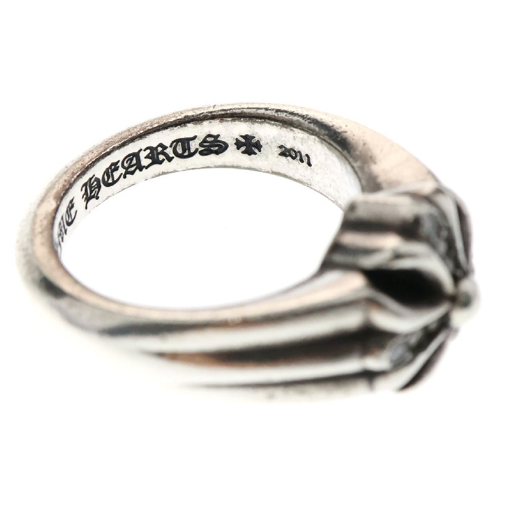 CHROME HEARTS(クロムハーツ) CUTOUT CH PLS SML P D スモールカットアウトプラス PAVEダイヤ シルバーリング