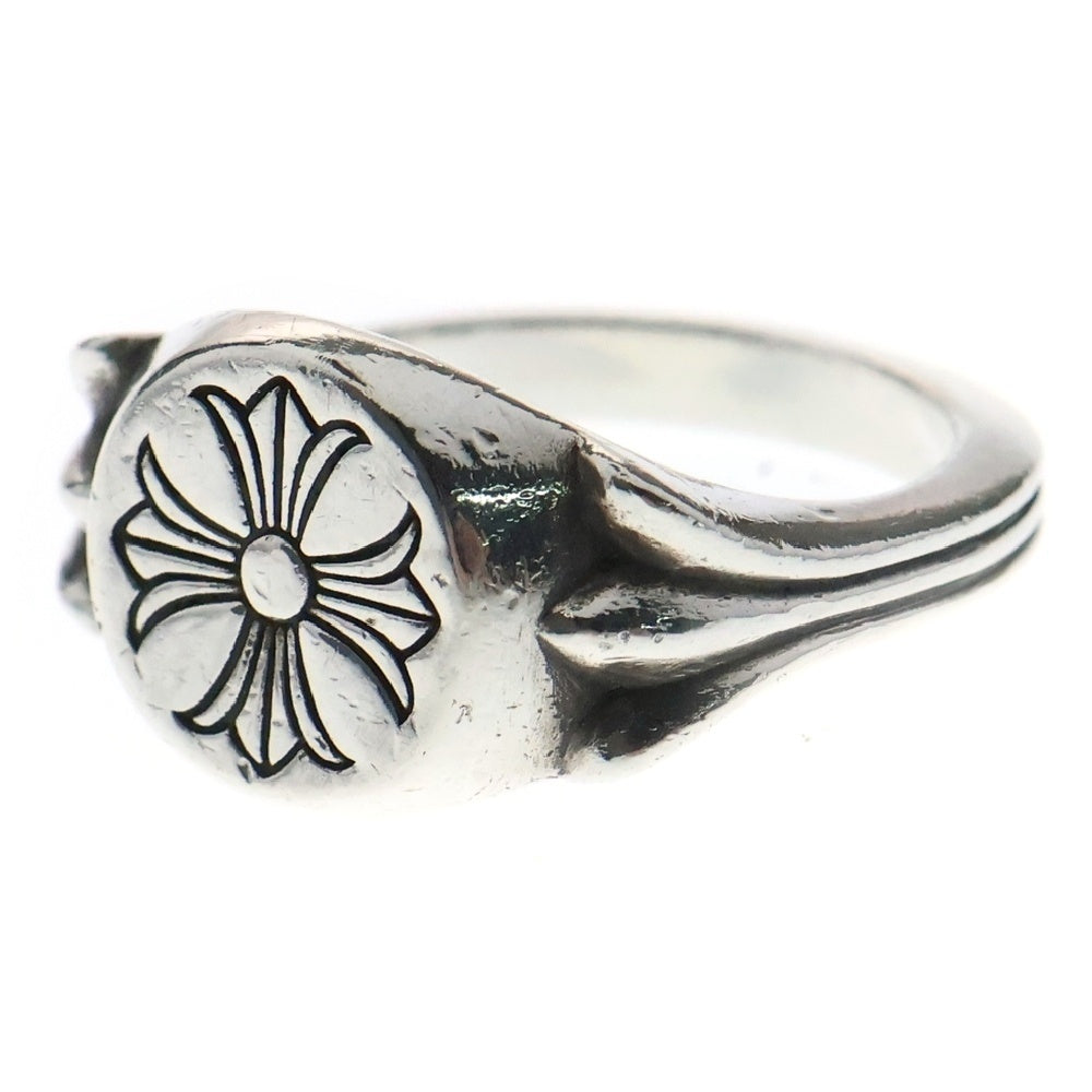 CHROME HEARTS(クロムハーツ) FLAT TOP RING フラットトップ CHプラス リング シルバー