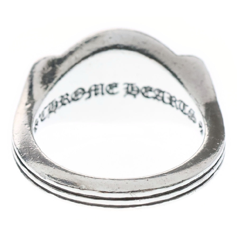 CHROME HEARTS(クロムハーツ) FLAT TOP RING フラットトップ CHプラス リング シルバー