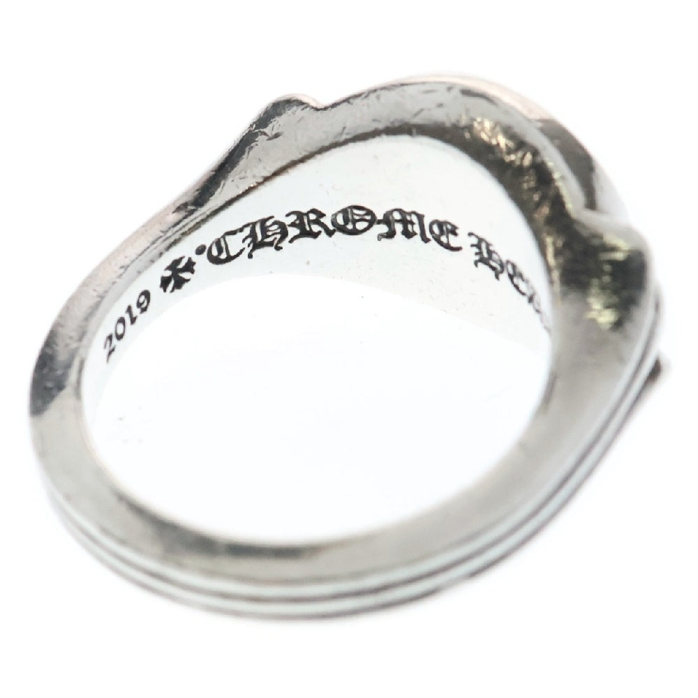CHROME HEARTS(クロムハーツ) FLAT TOP RING フラットトップ CHプラス リング シルバー