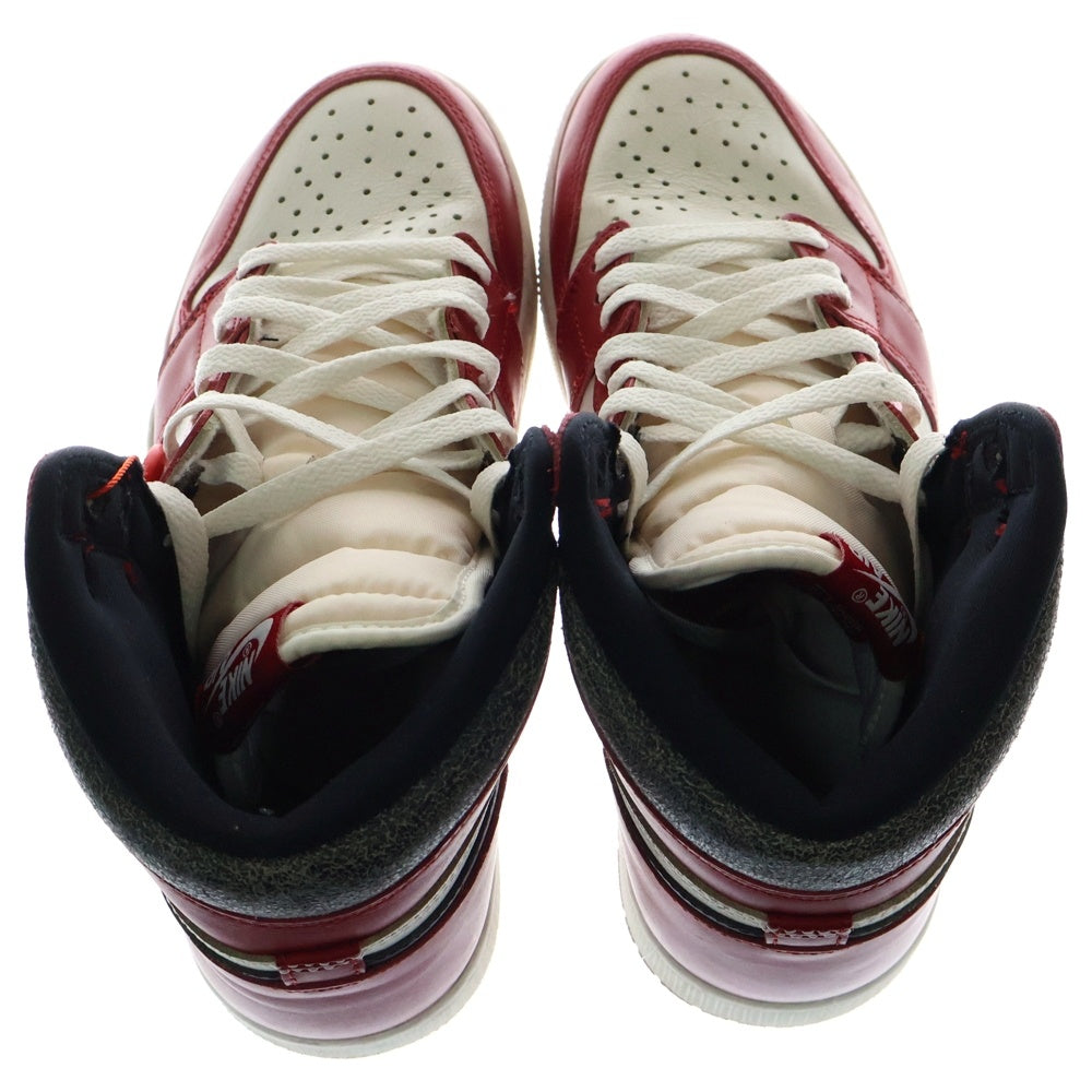 NIKE(ナイキ) AIR JORDAN 1 LOST&FOUND DZ5485-612 エアジョーダン1 ロスト&ファウンド シカゴ ハイカットスニーカー ホワイト/レッド US9/27cm
