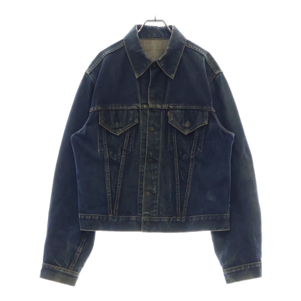 Levi's(リーバイス) 60S VINTAGE 557XX Denim Jacket ヴィンテージ ボタン裏D 両面BIGE 均等V デニムジャケット インディゴ