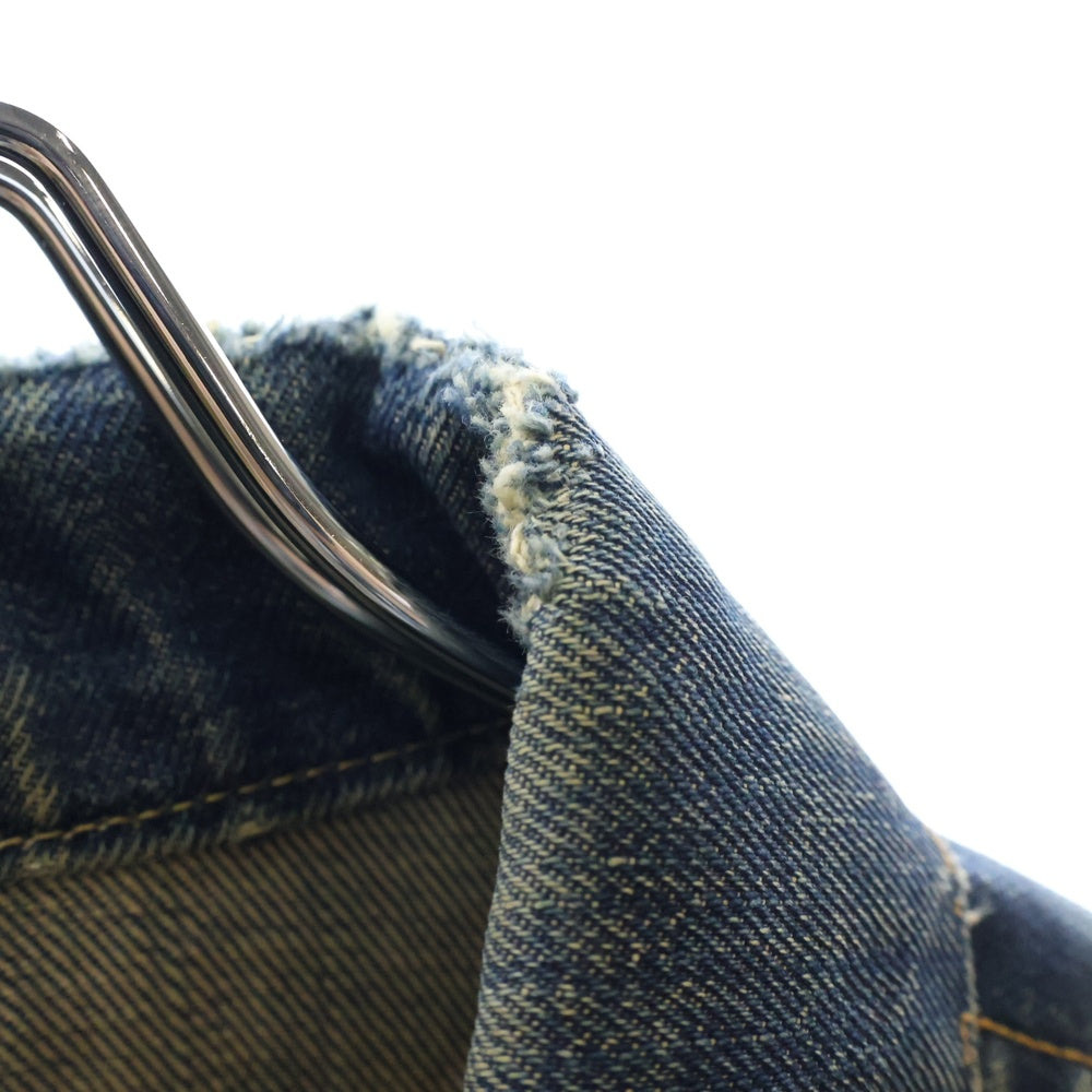 Levi's(リーバイス) 60S VINTAGE 557XX Denim Jacket ヴィンテージ ボタン裏D 両面BIGE 均等V デニムジャケット インディゴ