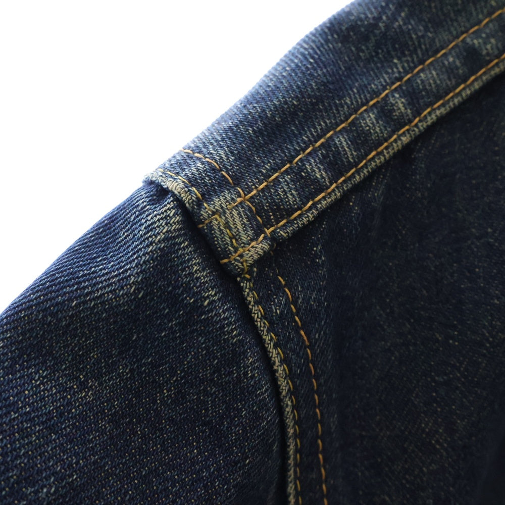 Levi's(リーバイス) 60S VINTAGE 557XX Denim Jacket ヴィンテージ ボタン裏D 両面BIGE 均等V デニムジャケット インディゴ