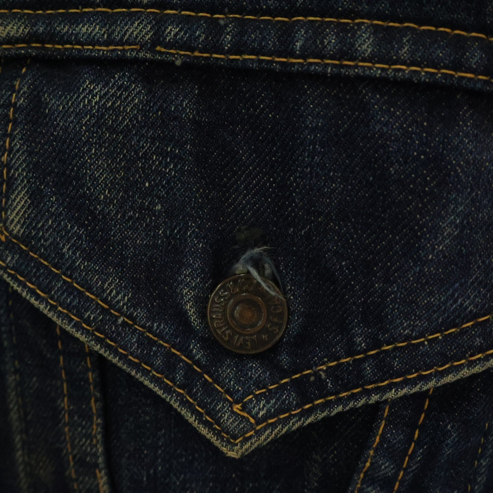 Levi's(リーバイス) 60S VINTAGE 557XX Denim Jacket ヴィンテージ ボタン裏D 両面BIGE 均等V デニムジャケット インディゴ