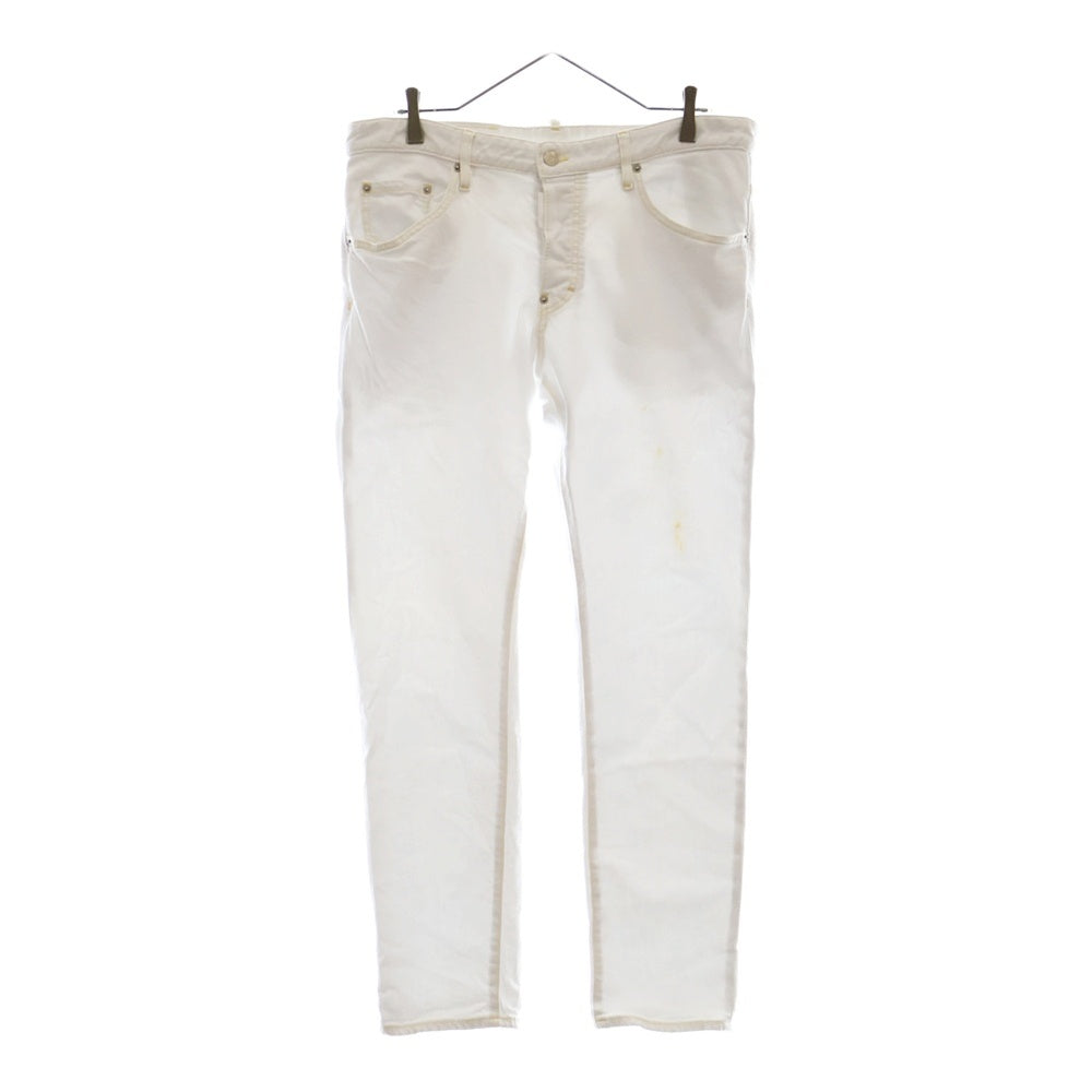 DSQUARED2(ディースクエアード) 23SS SKATER JEAN スケータージーンズ ホワイトデニムパンツ S74LB1309